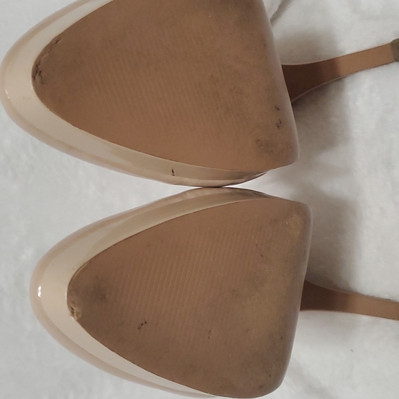 ELLE Heels Shoes 9 1/2M Tan (Ss14) - Picture 6 of 10